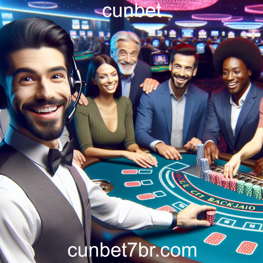 Experiência Imersiva com Dealer Ao Vivo no Cunbet